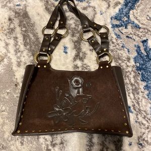 Brown Genuine Leather Express Purse
